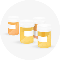 Prescription pill bottles